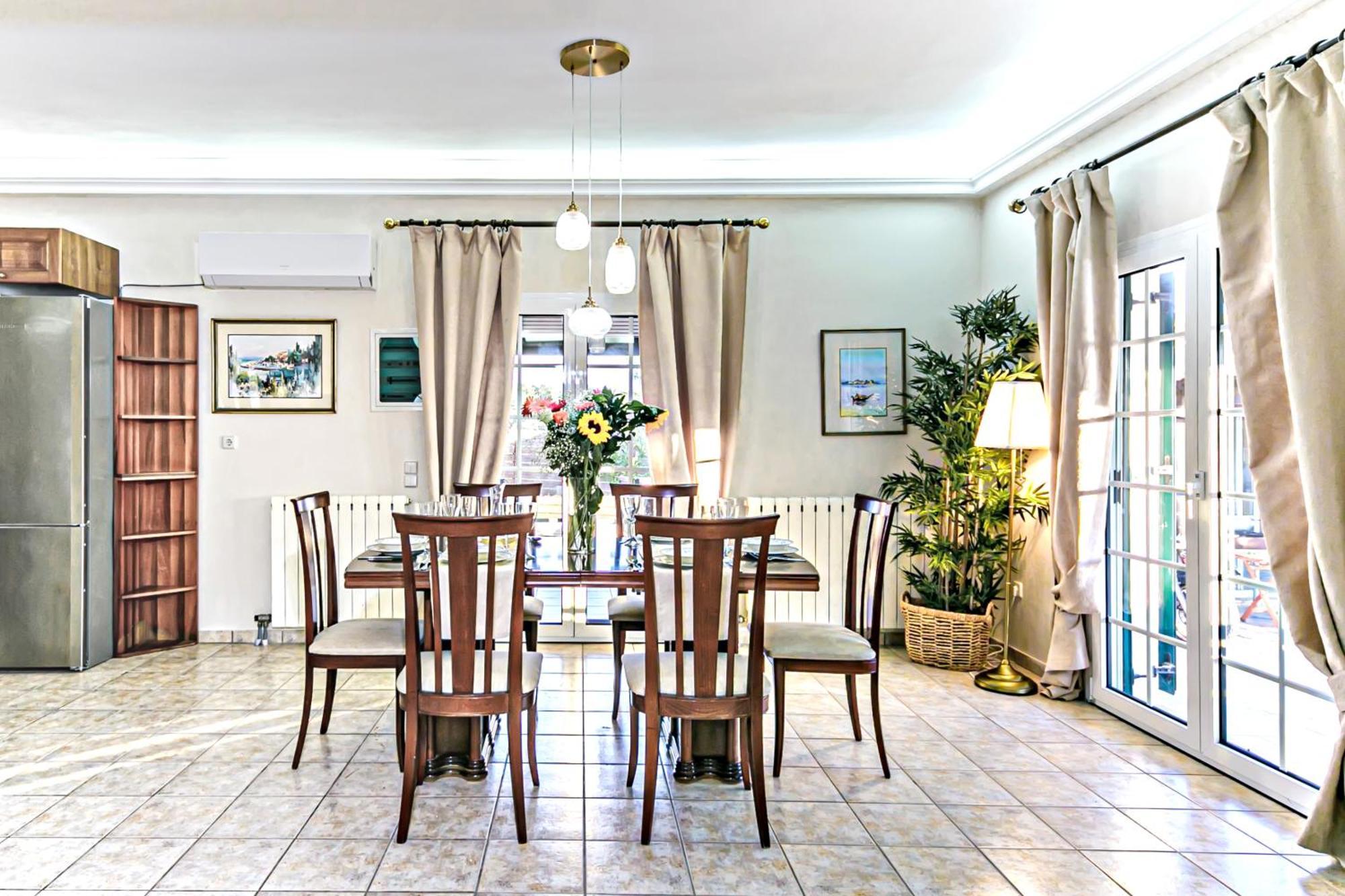 Skidi Beach House Agios Matthaios  Экстерьер фото